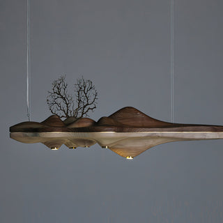 Etalyra Suspension en Bois Élégance Premium