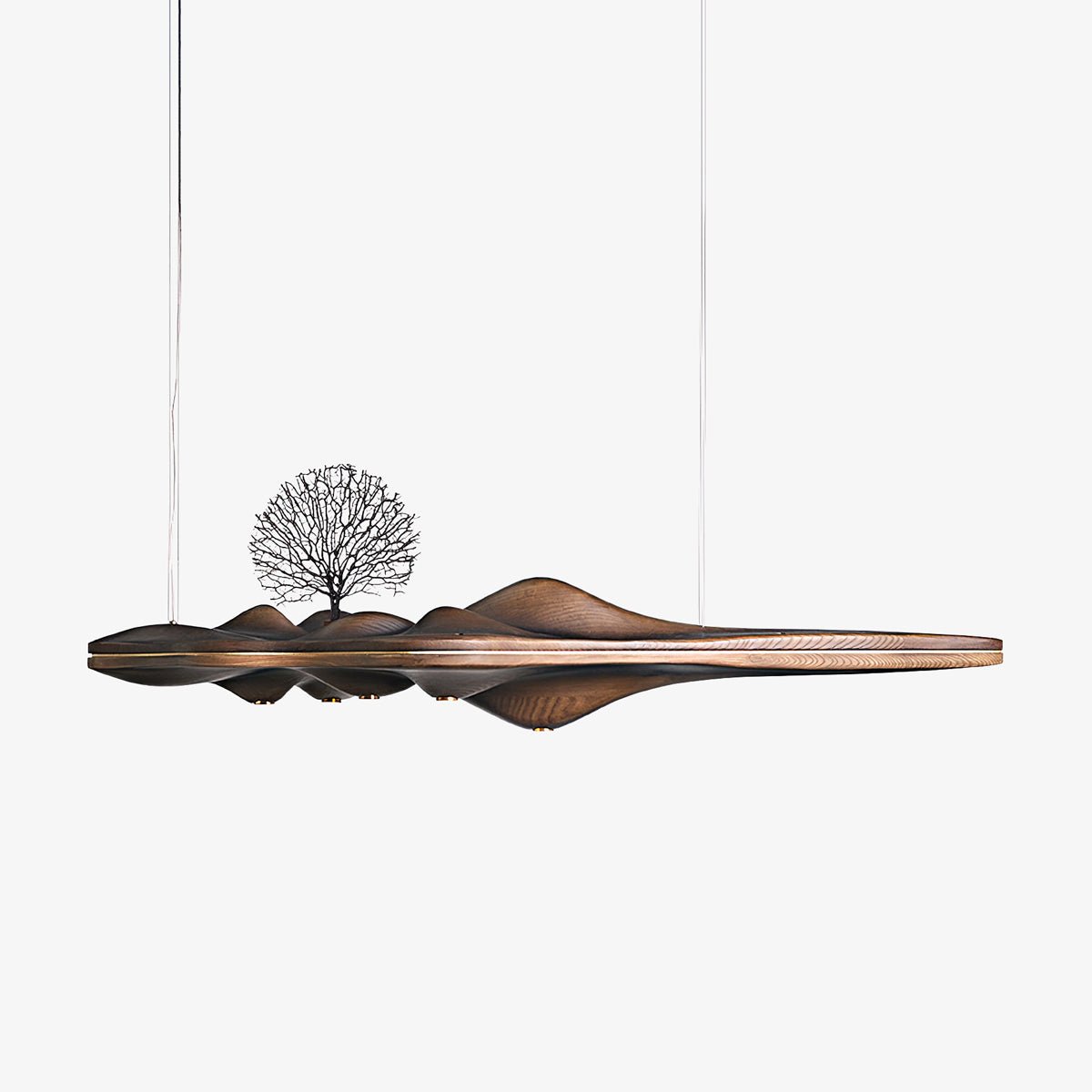 Bastenae Suspension en Bois Élégance Premium