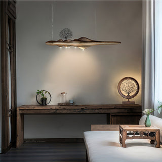 Etalyra Suspension en Bois Élégance Premium
