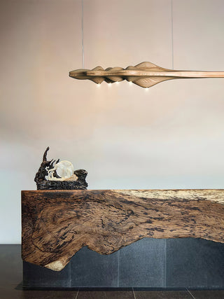 Etalyra Suspension en Bois Élégance Premium