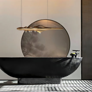 Etalyra Suspension en Bois Élégance Premium