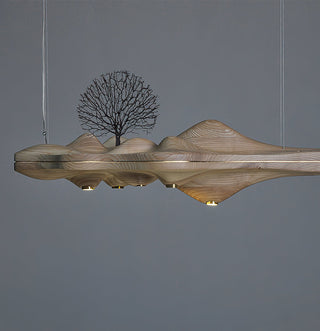 Etalyra Suspension en Bois Élégance Premium