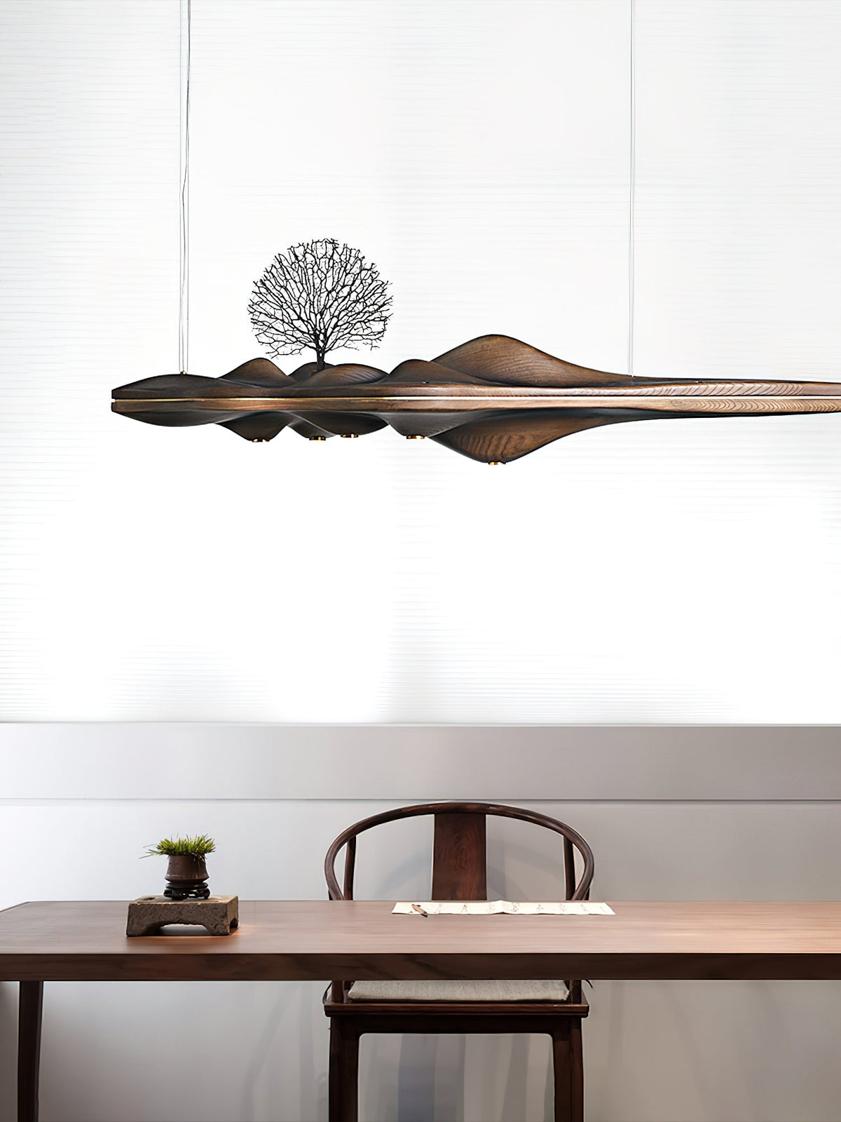 Bastenae Suspension en Bois Élégance Premium