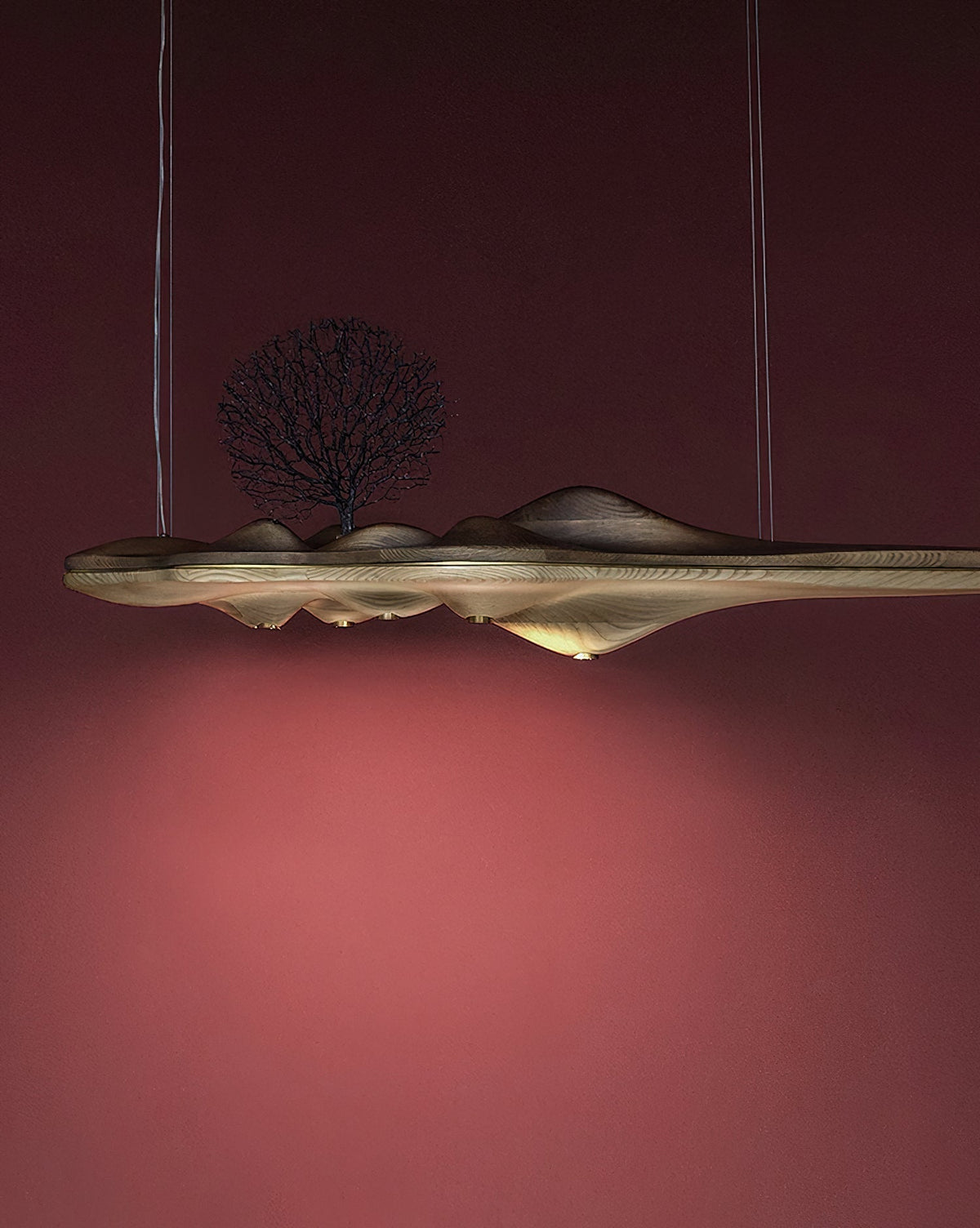 Bastenae Suspension en Bois Élégance Premium