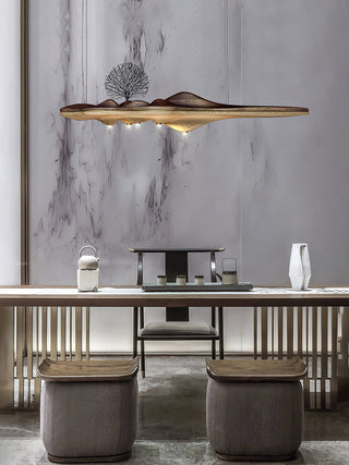 Etalyra Suspension en Bois Élégance Premium