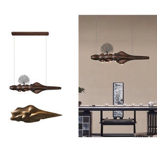 Etalyra Suspension en Bois Élégance Premium