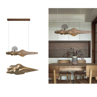 Etalyra Suspension en Bois Élégance Premium
