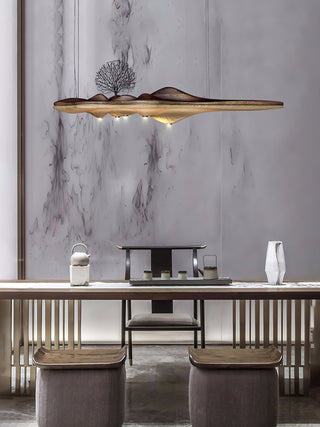 Etalyra Suspension en Bois Élégance Premium