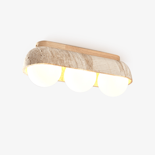 Solstice Trio Ceiling Lamp-Neutral Decor