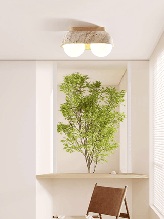 Solstice Trio Ceiling Lamp-Neutral Decor