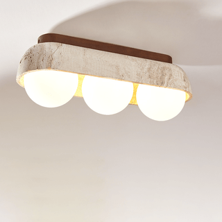 Solstice Trio Ceiling Lamp-Neutral Decor