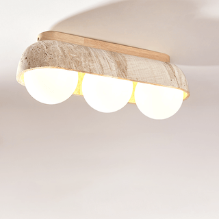 Solstice Trio Ceiling Lamp-Neutral Decor