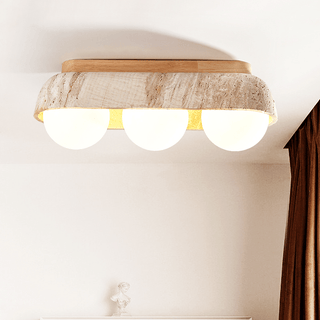 Solstice Trio Ceiling Lamp-Neutral Decor