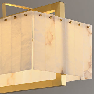 Aether Suspension Rectangulaire en Albâtre