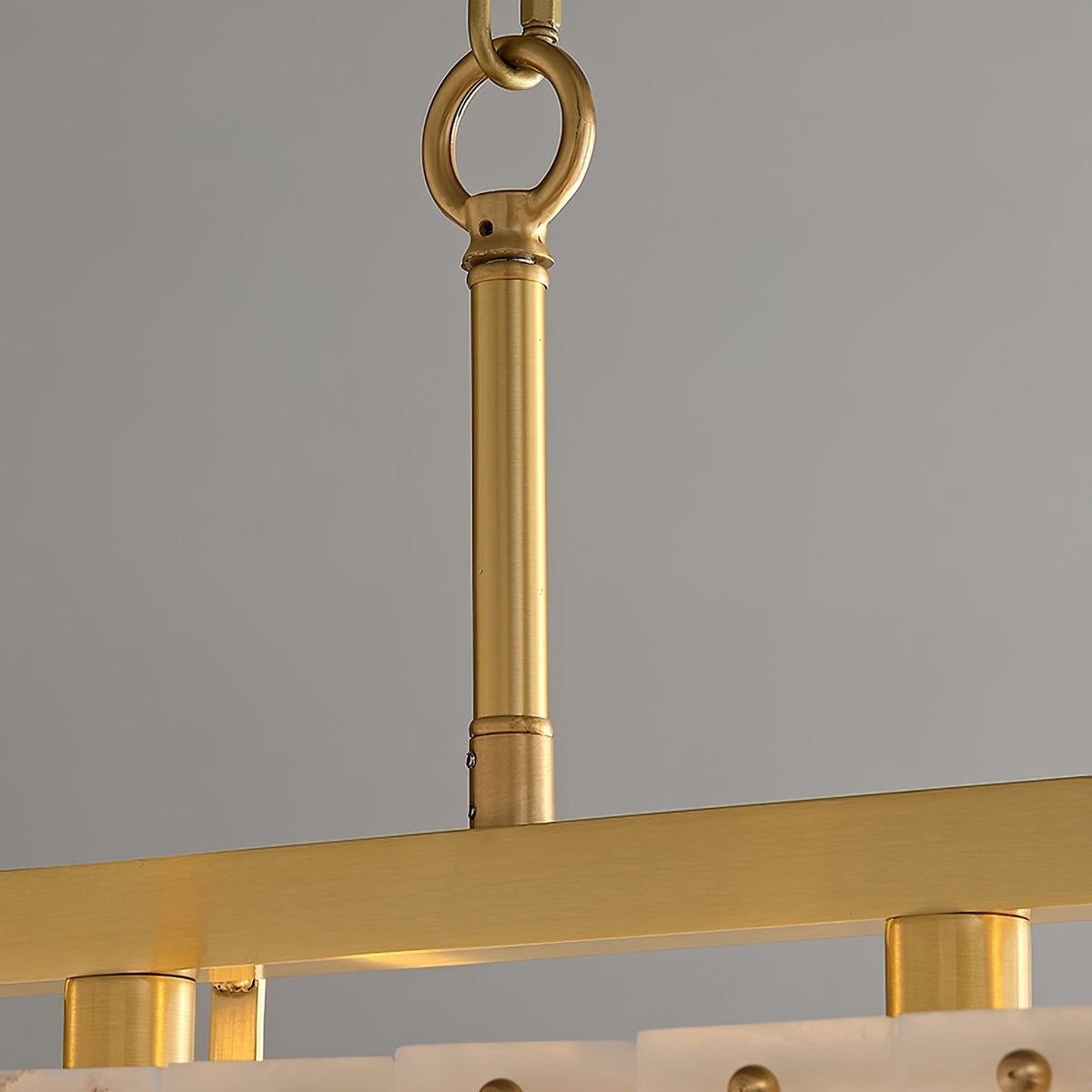 Aether Suspension Rectangulaire en Albâtre