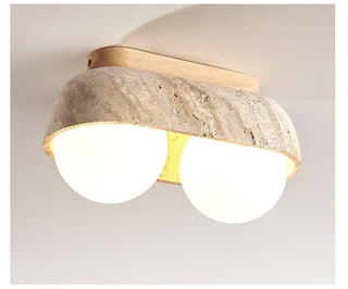 Solstice Trio Ceiling Lamp-Neutral Decor