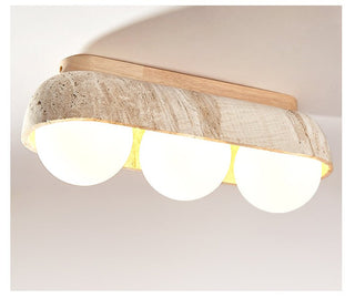 Solstice Trio Ceiling Lamp-Neutral Decor