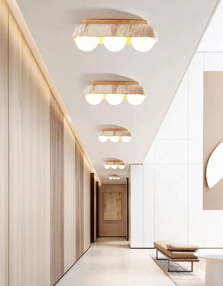 Solstice Trio Ceiling Lamp-Neutral Decor