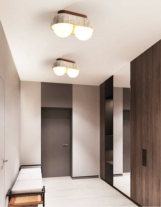 Solstice Trio Ceiling Lamp-Neutral Decor