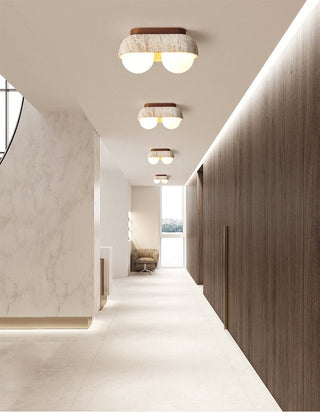 Solstice Trio Ceiling Lamp-Neutral Decor