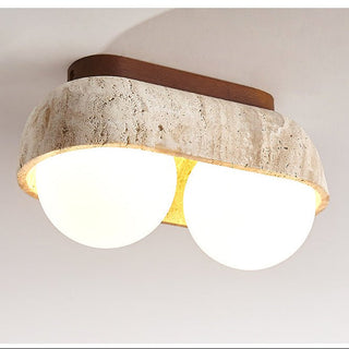 Solstice Trio Ceiling Lamp-Neutral Decor