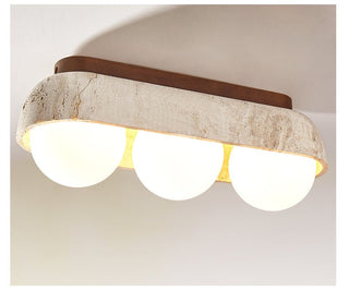 Solstice Trio Ceiling Lamp-Neutral Decor