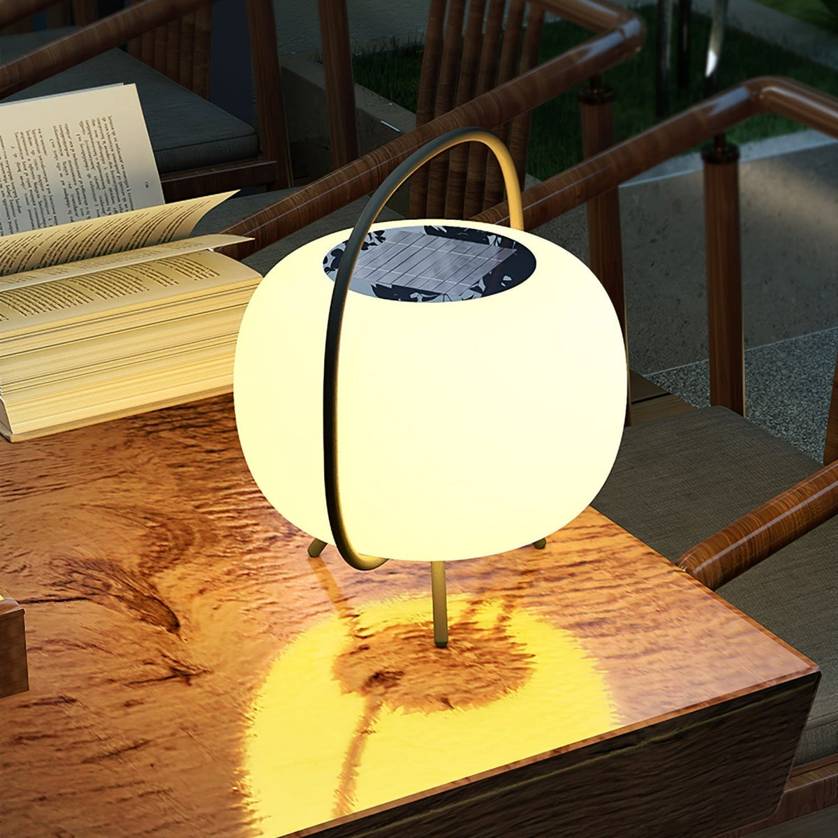 Ivareira Lampe Extérieure Pod Lanterne Solaire