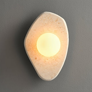 Pebble Applique Murale Rustique en Marbre
