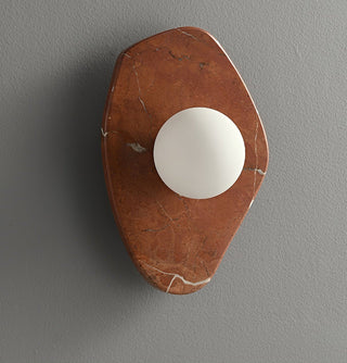 Pebble Applique Murale Rustique en Marbre
