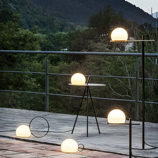 Ray Lampe de Table sur Pied Solaire Trépied Extérieur