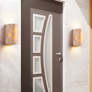 Sysilion Applique Murale Industrielle en Travertin
