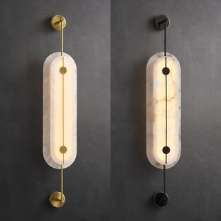 Cudorel Applique Murale Ovale en Albâtre