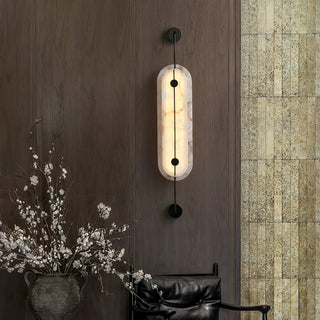 Cudorel Applique Murale Ovale en Albâtre