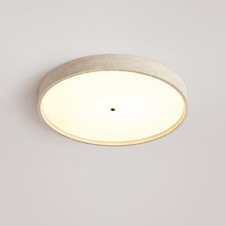 Lana Plafonnier en Travertin Jaune Minimaliste