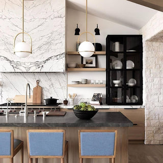 Obsidian Suspension en Verre Moderne