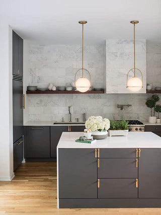 Obsidian Suspension en Verre Moderne