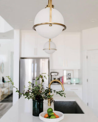 Obsidian Suspension en Verre Moderne