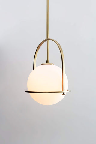 Obsidian Suspension en Verre Moderne