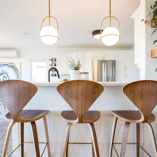 Obsidian Suspension en Verre Moderne