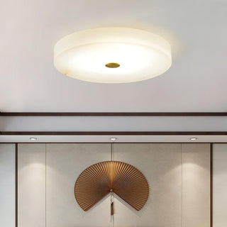 Olaean Lampe Plafonnier en Albâtre