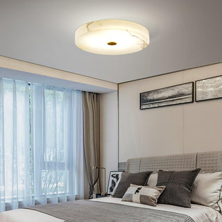 Olaean Lampe Plafonnier en Albâtre