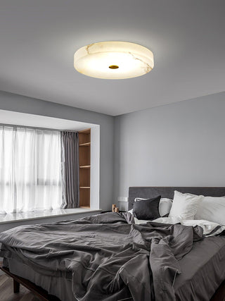 Olaean Lampe Plafonnier en Albâtre