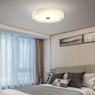 Olaean Lampe Plafonnier en Albâtre