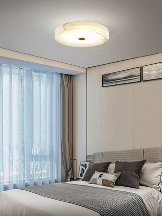 Olaean Lampe Plafonnier en Albâtre