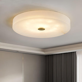 Olaean Lampe Plafonnier en Albâtre