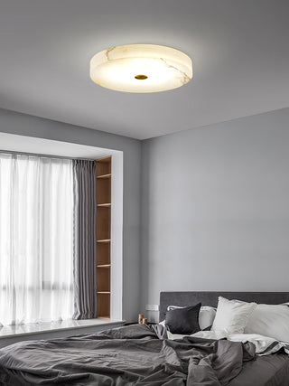Olaean Lampe Plafonnier en Albâtre
