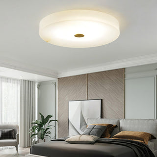 Olaean Lampe Plafonnier en Albâtre