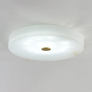 Olaean Lampe Plafonnier en Albâtre