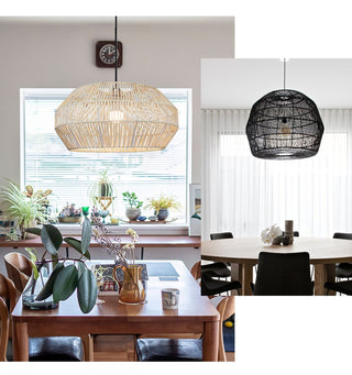 Cucarel Suspension Industrielle en Rotin
