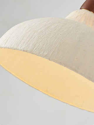 Vellara Papier & Bois Pendentif Lampe